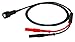 Cal Test Electronics CT2425 PVC Jacketed Coaxial Cable Assembly, BNC Male to Sheathed Banana Plug Connector, 50 Ohm, 200cm Length, White (Pack of 10)