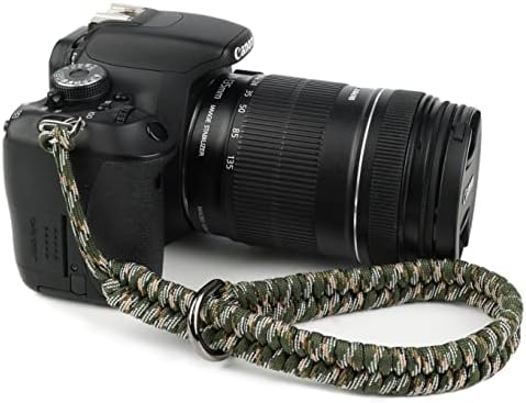 Sunya Camera Wrist Strap with Quick Release Adjustable Camera Strap for Various Wrists, Ultralight Weight Paracord Band Wrist Strap for DSLR