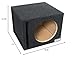 Atrend 12JLX3SV JL Audio 12” Single Vented Subwoofer/Speaker Enclosure Compatible with WX & W3 Series Subwoofers. Made in USA