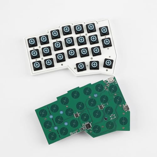 Clavier 46 touches programmables fiole YMDK EC-Corne split ergonomique - 5