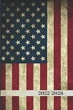 2022-2026 Monthly Pocket Planner America Flag Design: 60 Months, Five Year Mini Calendar and 5 years...