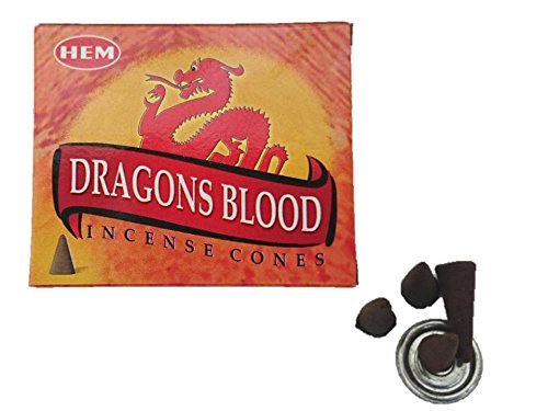 HEM（ヘム）お香 ドラゴンズブラッド コーン １箱