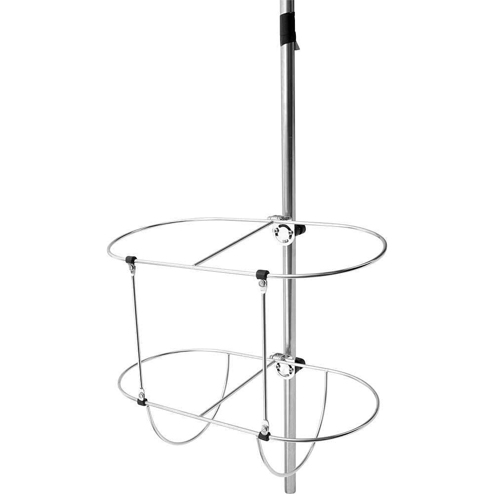 Sea-Dog Line 327361-1 RL MNT SS FNDER HOLDER DUAL11