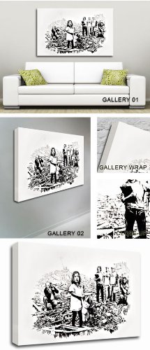Peinture à l'huile d'Art Moderne sur Toile pour Décoration de Salon Contemporain