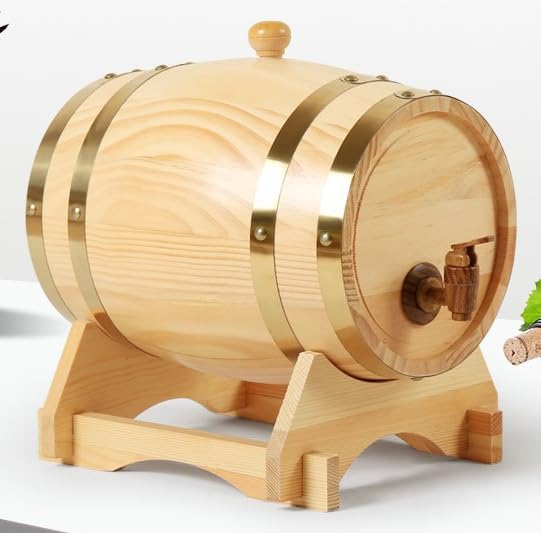 Amazon | オークワイン樽 ミニオーク樽 ウイスキー樽 5L 10L 15L