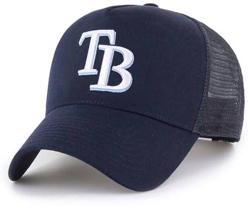 Gorra trucker azul marino Tampa Bay con visera ajustable miniatura 1