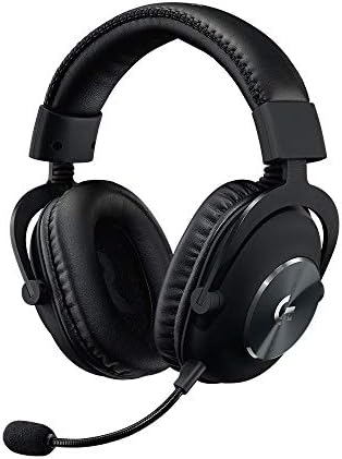Logitech G PRO X Gaming Headset (2nd Generation) with Blue Voice, DTS Headphone 7.1 and 50 mm PRO-G Drivers, for PC, Xbox One, Series X|S,PS5,PS4, Nintendo Switch, Black (Renewed)