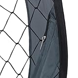 Relaxdays Pop Up Tore 2er Set, Faltbare Fußballtore für den Garten, Kindertore mit Tasche, HxBxT: 78 x 121 x 80 cm, grau - 9