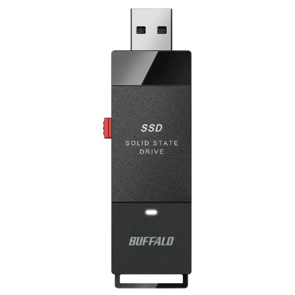 バッファロー SSD-SCT2.0U3-BA(ブラック) 2TB ポータブルSSD