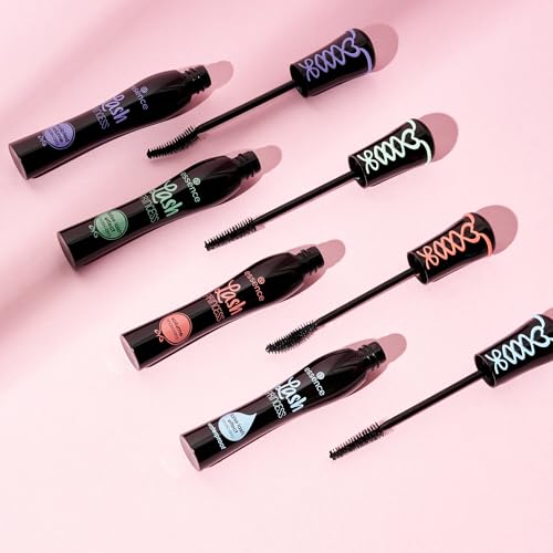 Essence Lash Princess Volumizing Mascara - Black, Vegan, Parfum Free, Alcohol Free, Curved, Defining, Extending, Volume-Giving, Oil-Free (Pack of 1) - Image 7