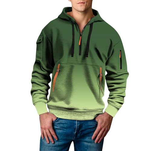 Chaqueta verano hombre con estampado 3D flores dinámicas en talla XXL sudadera estilo USA green