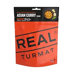 Drytech Real Turmat Asian Curry Vegan Mahlzeit
