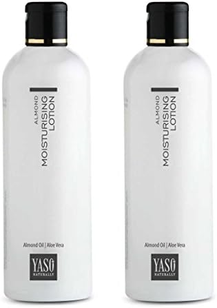Yaso Almond Moisturising Lotion, 400 ml (Set of 2 x 200ml)