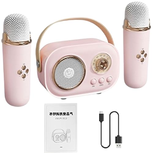 Microphones de chant pour les tout-petits avec haut-parleur connecté