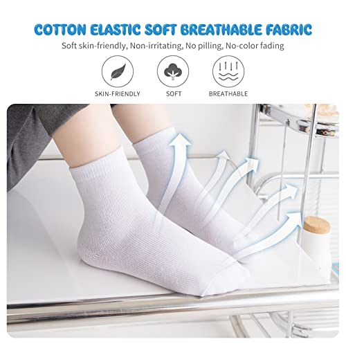 Baby Socks 10/12 Pack for Toddler Boys and Girls Kids,Infant Cute Cotton Crew Baby Socks2