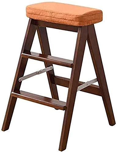 Escabeau portable extensible en bois, la solution pliante à 3 marches