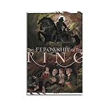 Imagen describiendo el producto Póster Vintage de El Señor de los Anillos - La Comunidad del Anillo