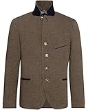 echte Hirschhornknöpfe Lodenfrey Janker Altstadt Braun 50