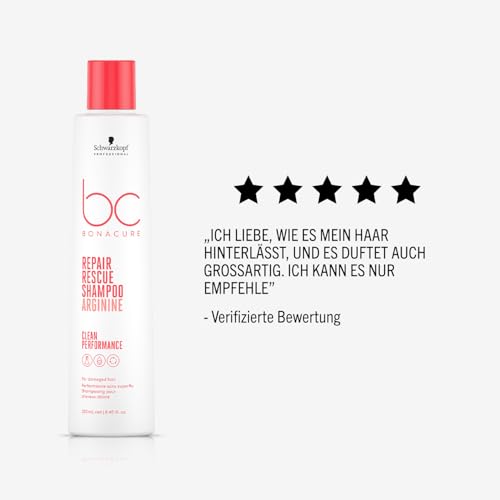Schwarzkopf Professional Bonacure Repair Rescue Shampoo für strapaziertes Haar