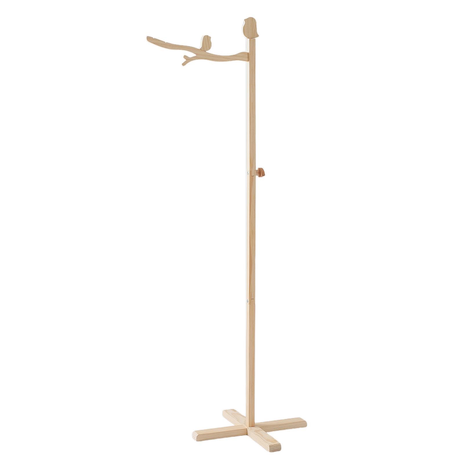 Fenteer Mobile für Kinder, Hängemobile aus Holz, Bodenstehend, Nordisches Design, Vogel-Form, Ideal für Kinderzimmer
