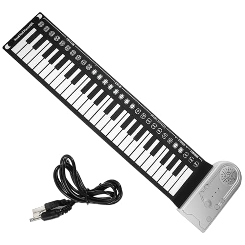COOPHYA 49 Clavier Électronique Clavier Pliable Piano à Clavier Avec Haut-parleur Piano Pliant Clavier Numérique Claviers Électroniques Clavier Portable Enfant Rouleau à La Main Orateur - Les Beatles, Paul McCartney, John Lennon, RIngo Starr, George Harrison COOPHYA 49 Clavier Électronique Clavier Pliable Piano à Clavier Avec Haut-parleur Piano Pliant Clavier Numérique Claviers Électroniques Clavier Portable Enfant Rouleau à La Main Orateur