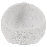 Homoyoyo Nido de Anémona de Cerámica para Acuarios Piedra Decorativa para Peceras Refugio Abierto Orificio Decoración Natural para Hábitat Marino Accesorio Resistente para Vida