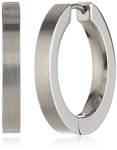 Pure Grey - Boucles d'oreilles - Titane - 3034