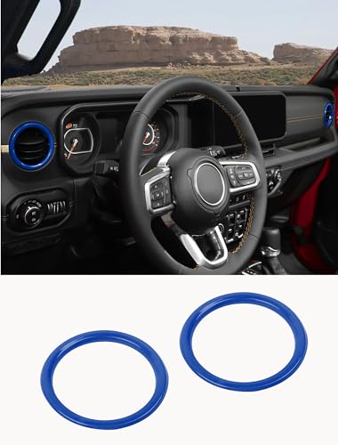 Savadicar HVAC Air Vent Trim Covers for 2024+ Jeep Wrangler