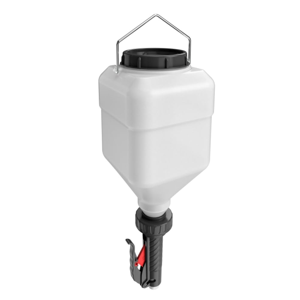 CTRLZS Hanging Sauce Dispenser 5.5L for Mustard, Salad Ketchup,Mayonnaise Large Capacity Dispenser Black