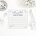 Advice and Wishes For The Mr and Mrs, 40 Cards, Wedding Advice Cards, Bridal Shower Activity, and Guest Book Alternative