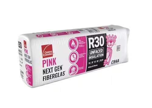 R-30 Unfaced Fiberglass Insulation Batt 16 in. x 48 in. (1 Bag)