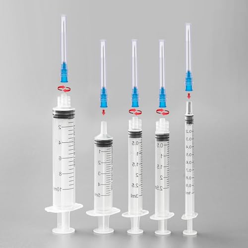 100 Stück 23G (0.6mm x 38mm) Edelstahl Abgabe Tube für Flüssigkeiten, Industrie Laborzubehör für Haushalt, Hobby, Öl, Klebstoff, Einzeln verpackt | 18G/19G/20G/21G/22G/23G