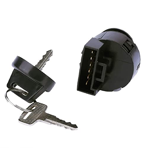 CENPEK moto noir interrupteur à clé de contact 6 broches en plastique adapté pour vtt adapté pour Polaris Sportsman 400 500 700 800 Cover