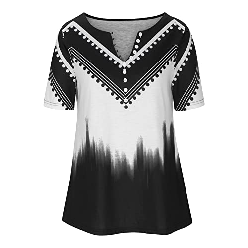 Womens-Round-Neck-Tunics-Stripes-Patchwork-Blouse-Shirt-Casual-Short-Sleeve-Summer-Tops-Shirts-Trendy-Ladies-Clothing Womens-Round-Neck-Tunics-Stripes-Patchwork-Blouse-Shirt-Casual-Short-Sleeve-Summer-Tops-Shirts-Trendy-Ladies-Clothing