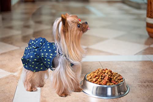 Vestidos para cachorro Princesa Tutu, saia para cachorro fofa, estampa de esqueleto vestido de cowbo