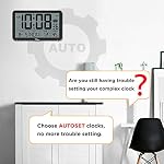 Wallar Ge Auto Set Desk and Wall Clock product photo