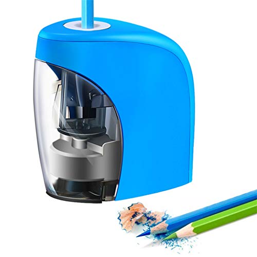 NSST Electric Pencil Sharpener, Portable USB Colored Pencils Electric Pencil Sharpener Perfect for Kids, Teachers and Artists, for No.2/Colored Pencils(6-8mm),Blue NSST Electric Pencil Sharpener, Portable USB Colored Pencils Electric Pencil Sharpener Perfect for Kids, Teachers and Artists, for No.2/Colored Pencils(6-8mm),Blue