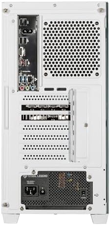 Velztorm White Pilum Custom Built Gaming Desktop with RGB Fans, RTX 5070 — view 6