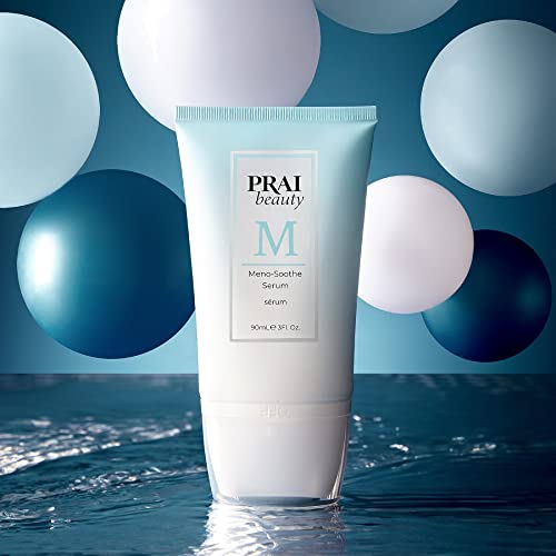 Prai Beauty M Collection Meno-Soothe Serum Rollerball, Anti-Aging And Anti-Wrinkle Face Serum, Hydrating Serum With Hyaluronic Acid, 3 Oz #TOP1