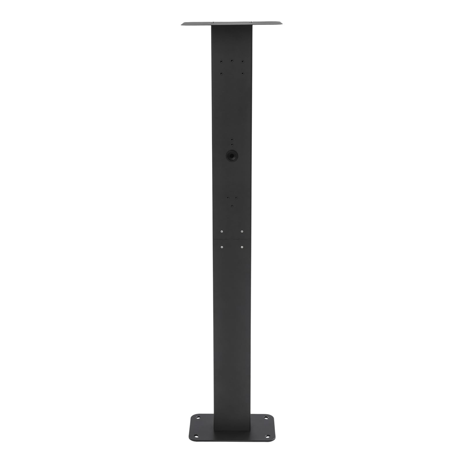 Wallbox Standfuß für EV Charger, Wetterfeste EV-Ladesäulenständer Mit Kabelhalterung, Universeller Wallbox Standmontagepfosten für Elektroauto Ladestationen, 28×21×130,5cm