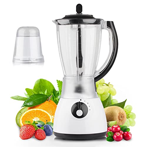 Generic High Speed Professional Blender Smoothie Maker, 1000W with Adjustable Speeds & 1.5L Jar - Food Processor Blender for Kitchen, 4 Stainless Steel Blade