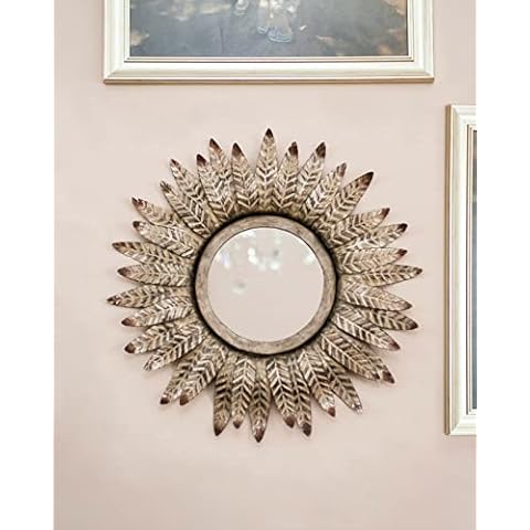 Marco Paul Interiors Distressed Antique Wall Mirror Cover