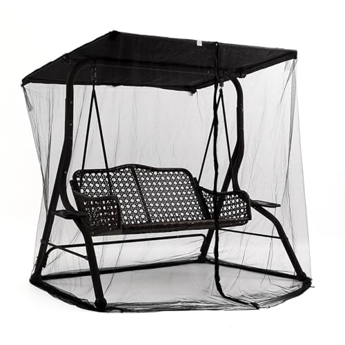 Zanzariere, Zanzariera Con Cerniera Per Ombrellone A 3 Posti Reti Zanzariera Per Altalena Da Giardino Balcone Viaggio Campeggio Sedia A Dondolo