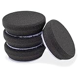 Griot's Garage BOSS 2" Finishing Foam Pads for Car Polishing and Detailing, Buffing Pads for Light Scratch Removal, Auto Wax, and Sealant Application, Set of 4