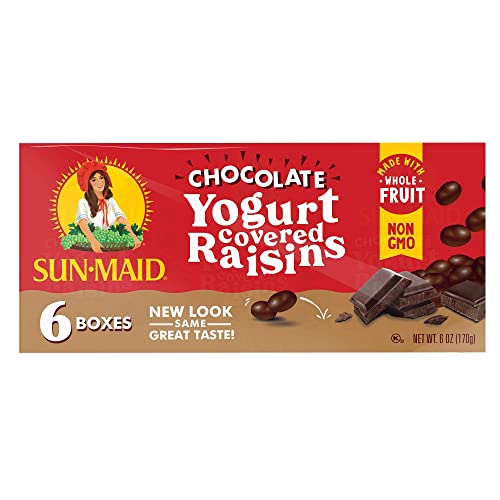 image for Sun-Maid • Yogurt Raisins Variety Pack (Pack Of 30), Vanilla (Pack O