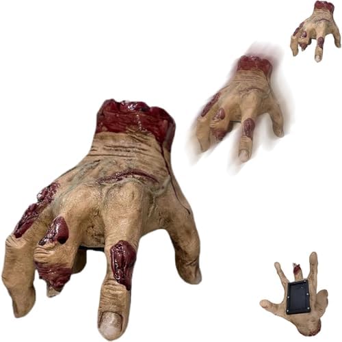 Halloween Walking and Sounding Hands, Touch and Sound Activated w...