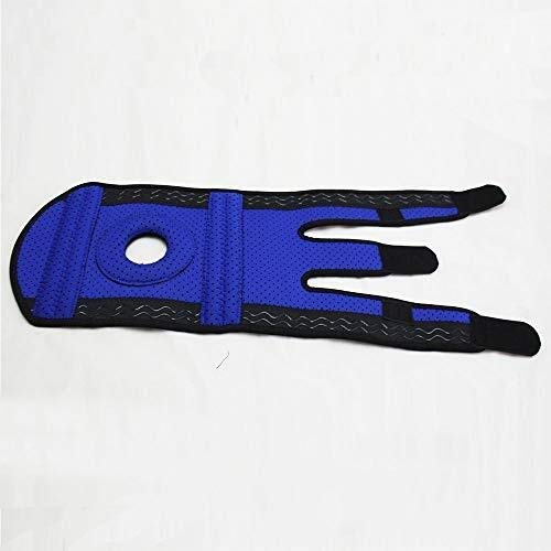 Ginocchiera incernierata Proteggi Ginocchio in Silicone di Grado Medico, Manicotto di Compressione Professionale per Ginocchiera, Ginocchiere Elastiche con Gel di Silicone e Supporto a Molla