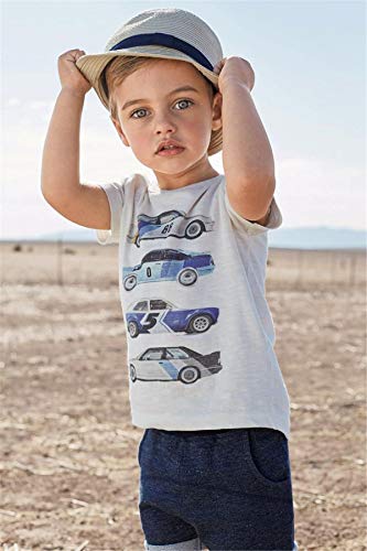 Image of Toddler Boy Clothes Sets T-Shirt&Shorts 2 Packs Kids Summer Outfits Shirt Short Sets 2-7T