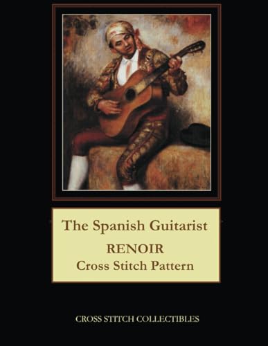 The Spanish Guitarist: Renoir Cross Stitch Pattern