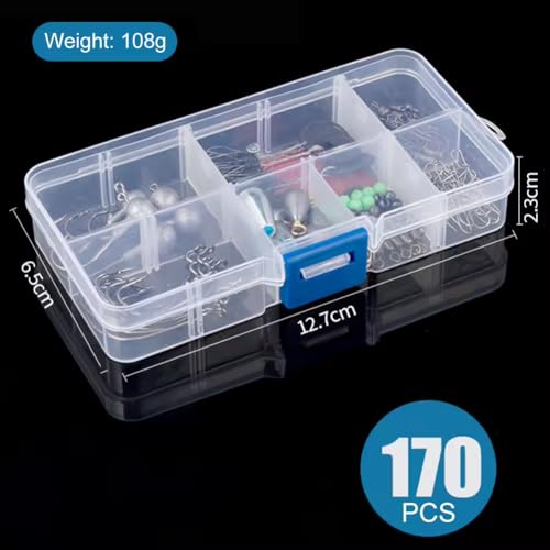 Kit de Pesca Outdoor 170 Piezas con Caja de Almacenaje miniatura 7